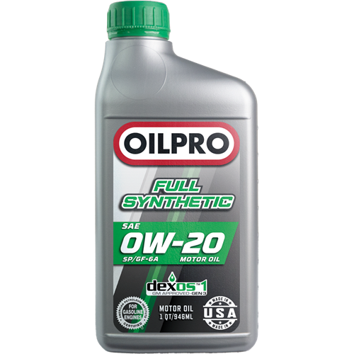 OILPRO ULT F/S 0W20 DEXOS, 6/1 QT