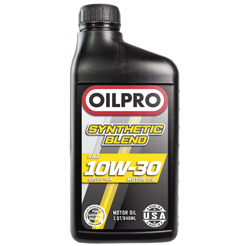 OILPRO ULTIMATE SYN BLEND 10W30, 6/1 QT
